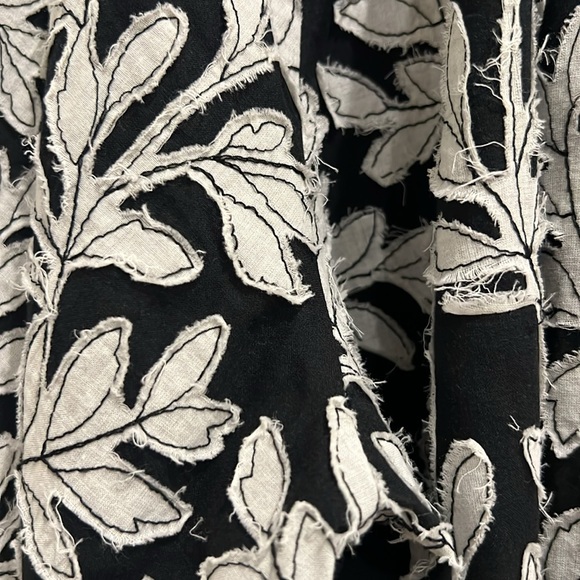 Anthropologie B&W Popover Blouse - Picture 14 of 16